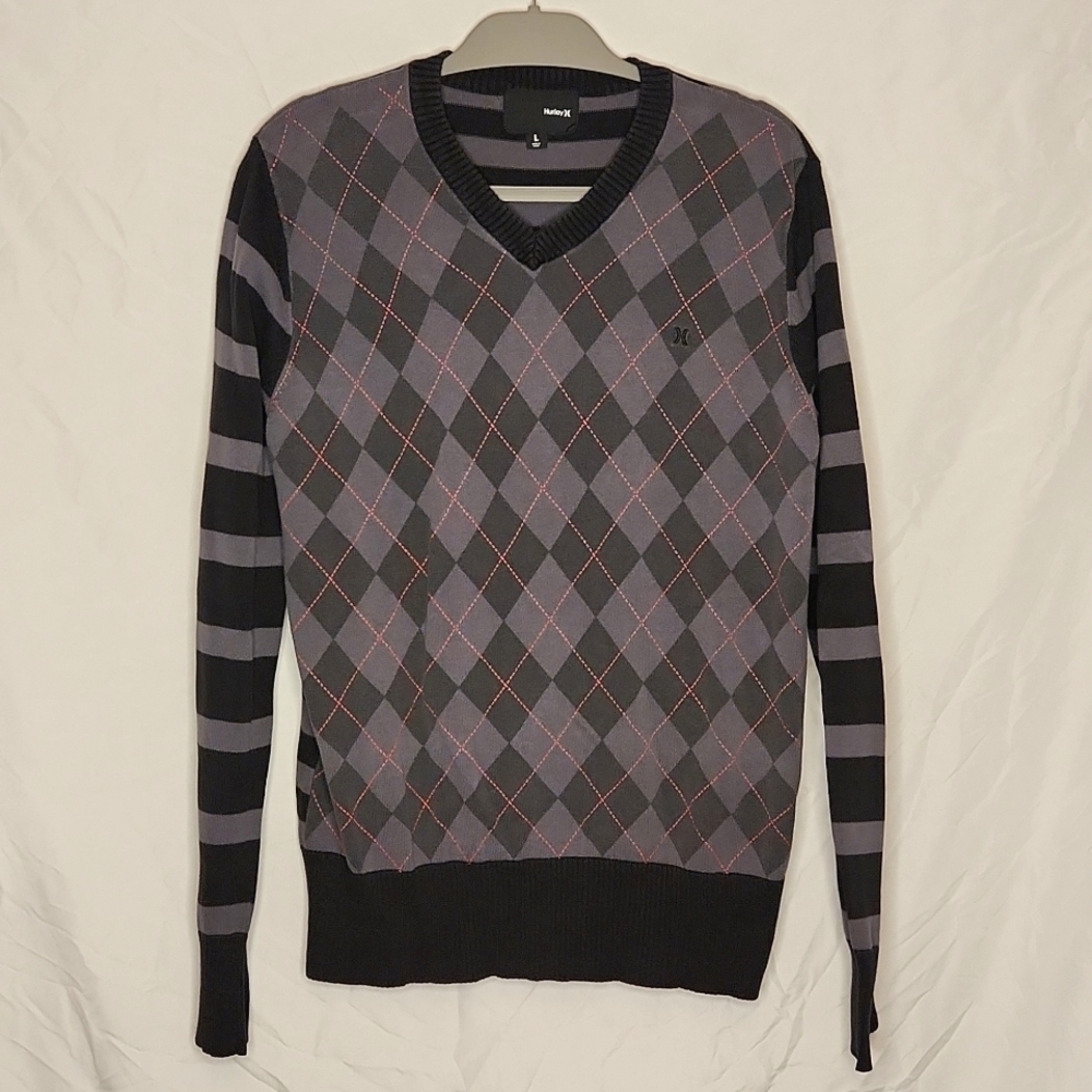 Hurley mixprint sweater